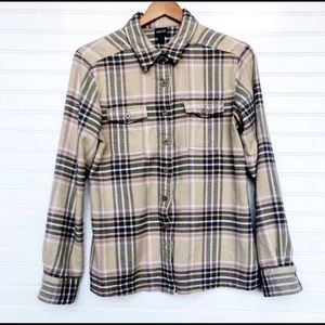 Patagonia Organic Cotton Plaid Flannel